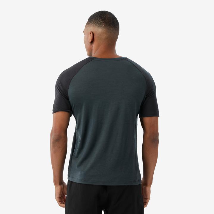 Actual product image Simond T-Shirt Herren Merinowolle - Merino Resist grau (S)