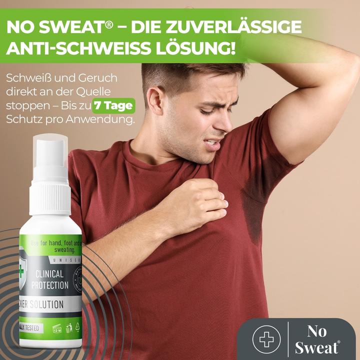 Actual product image KLC Kozmetik No Sweat antiperspirant spray 50 ml (Spray, 50 ml)