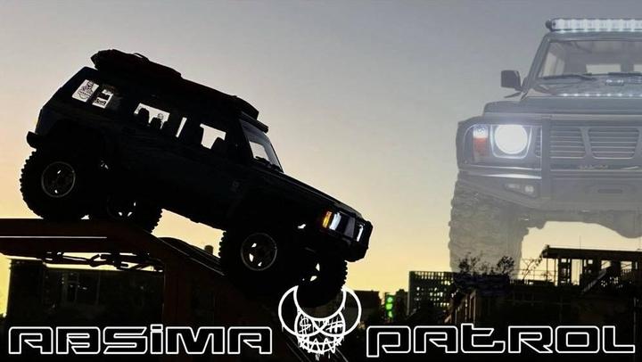 Produktbild Absima 1:10 PATROL CR4.4 Light blue (RTR Ready-to-Run)
