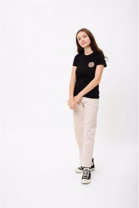 Actual product image Santa Cruz Bouquet Dot Mono T-Shirt (10XL)