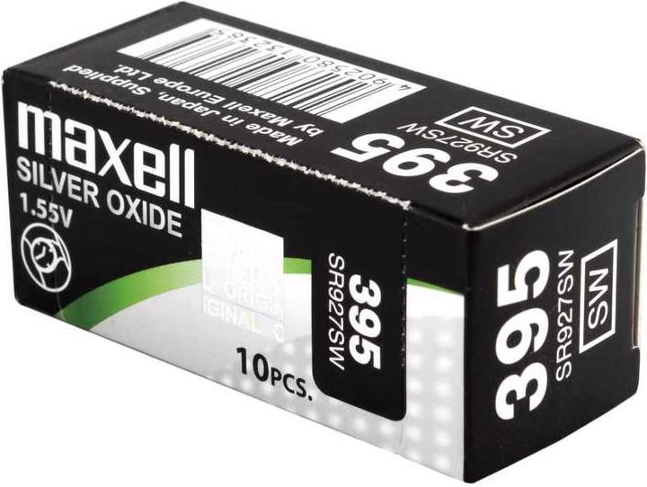 Immagine prodotto Maxell Cella a bottone SR927SW 10 pezzi (10 pz., SR57, 55 mAh)