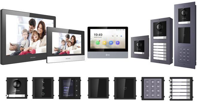 Immagine prodotto Hikvision DS-KD8003-IME1(B)/Flush/Europe BV Villa Door Station