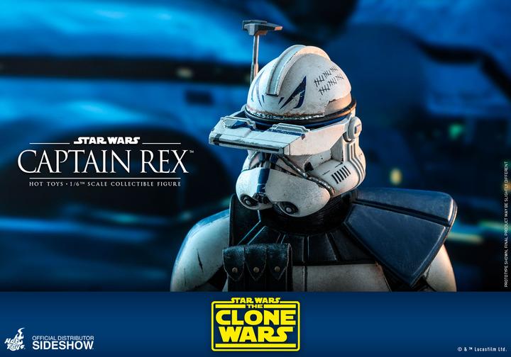 Actual product image Hot Toys Star Wars - The Clone Wars "Captain Rex" 1/6 action figure