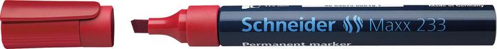 Actual product image Schneider Maxx 233 permanent marker Line width: 1-5 mm Writing colour: red (Red, 5 mm, 1 x)