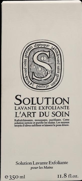 Actual product image Diptyque Solution Lavante Exfoliante Hand Wash (Liquid soap, 350 ml)