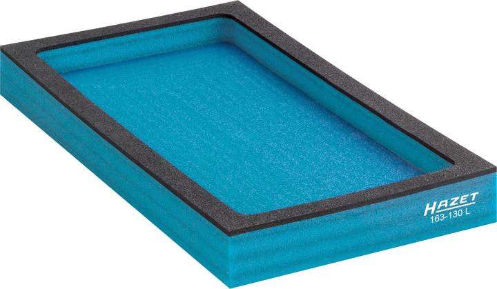 Actual product image HAZET 2-component soft foam insert ∙ empty 163-130L