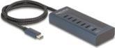 Produktbild Delock USB 10 Gbps Hub mit 7 USB Type-C Ports davon 6 x Date (USB-C, 7 Ports)