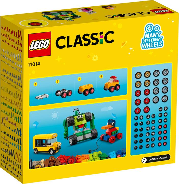 Actual product image LEGO Stone box with wheels (11014, LEGO Classic)