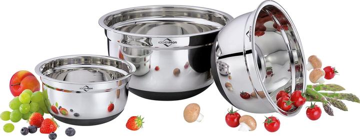 Produktbild Küchenprofi Rührschüssel rutschfester Boden, 24 cm (24 cm, 4.80 l, 1 x)