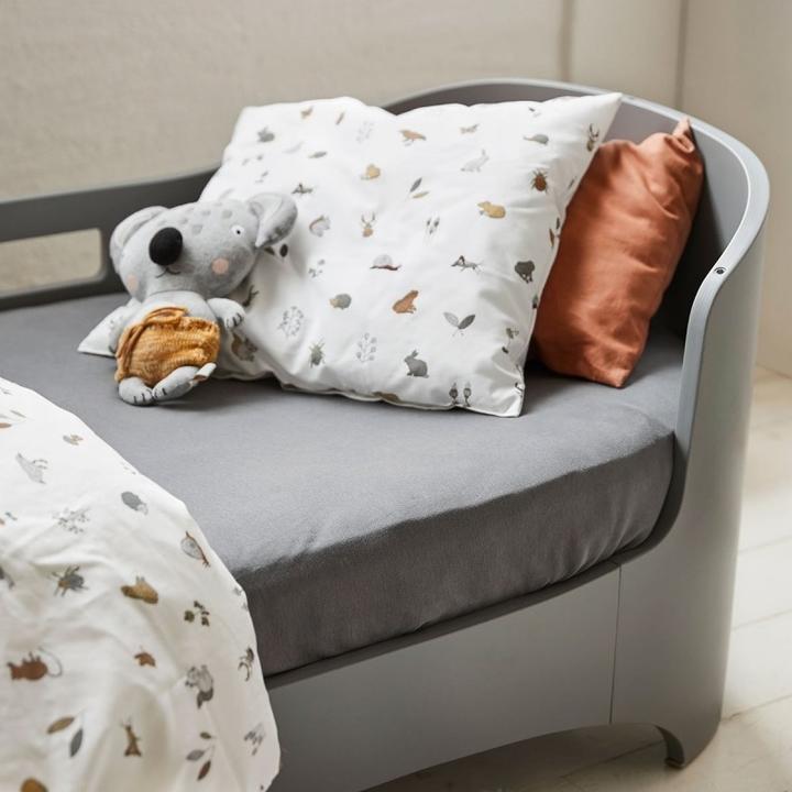 Produktbild Leander Fixleintuch (2 Stk., 140x70cm), Cool Grey (140 x 70 cm)