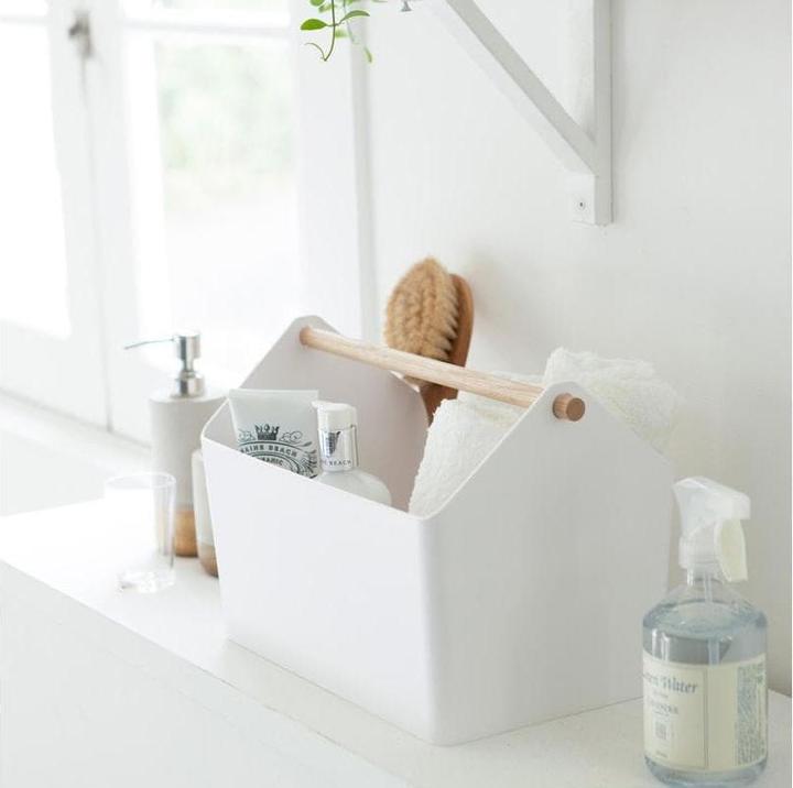 Actual product image Yamazaki Storage basket FAVORI (37 x 21 x 24 cm, 20.21 l)