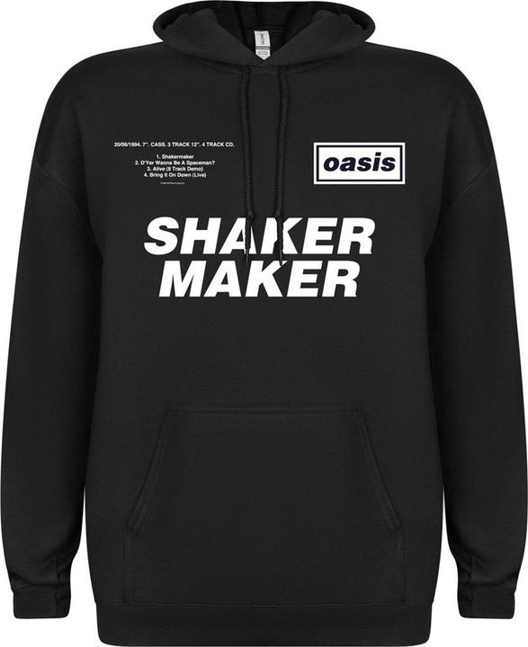 Oasis Shakermaker Tracklisting HSW (Hoodie)