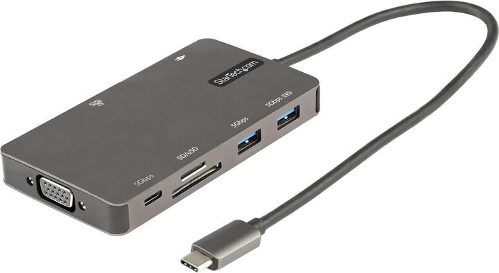 Produktbild StarTech com DKT30CHVSDPD, Verkabelt, USB 3.2 Gen 1 (3.1 Gen 1) Type-C, 100 W, 10,100,1000 Mbit/s, I (USB-C, 2 Ports)