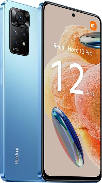 Image du produit Xiaomi Redmi Note 12 Pro (128 Go, Glacier Blue, 6.67", Double SIM, 108 Mpx, 4G)