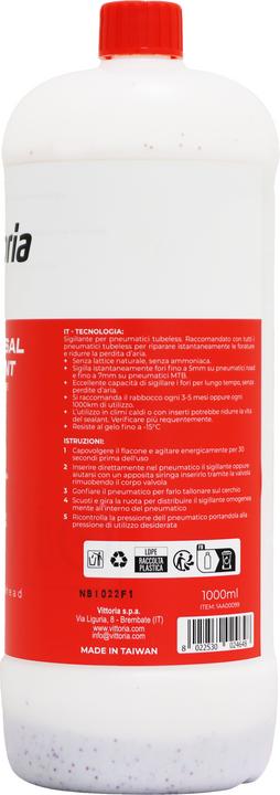 Produktbild Vittoria Universal Tubeless Reifendichtmittel 1000ml
