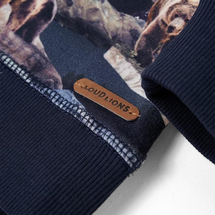 Immagine prodotto VidaXL Felpa da bambino blu navy 92,Materiale: 95 % cotone. 5 (92)