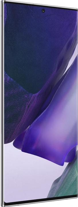 Actual product image Samsung Galaxy Note 20 Ultra DE (256 GB, Mystic White, 6.90", Hybrid Dual SIM + eSIM, 108 Mpx, 5G)