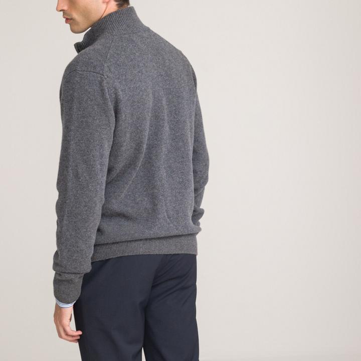 Actual product image La Redoute Collections 100% Lambswool Cardigan (L)