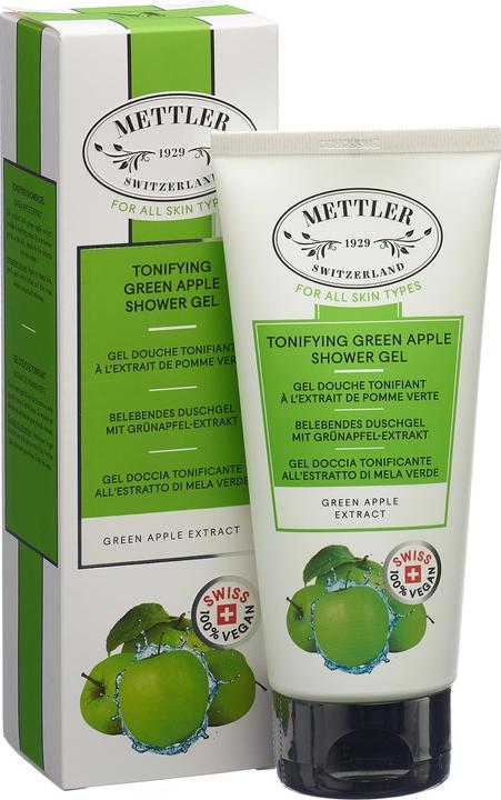 Actual product image Mettler1929 invigorating shower gel with green apple extract (200 ml)