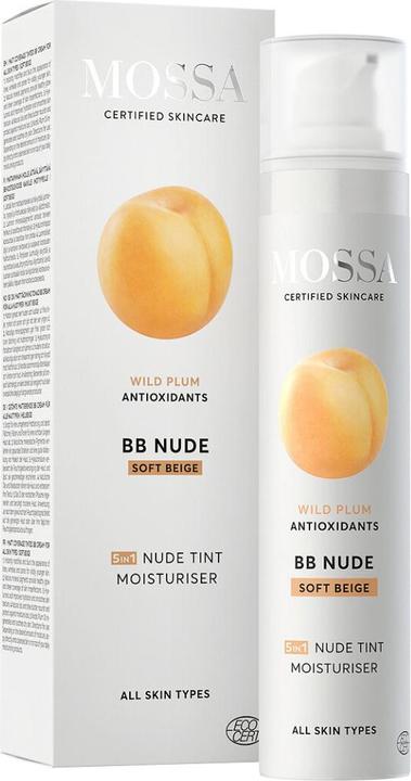 Image du produit Mossa Crème BB teintée matifiante pour tous les types de peau Soft Beige 50ml (Beige tendre)