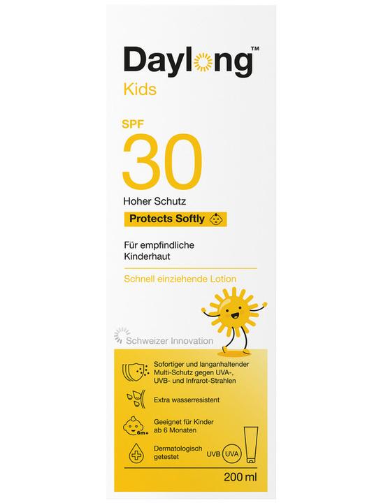 Immagine prodotto Daylong Lozione per bambini (Crema solare, SPF 30, 200 ml, 250 g)