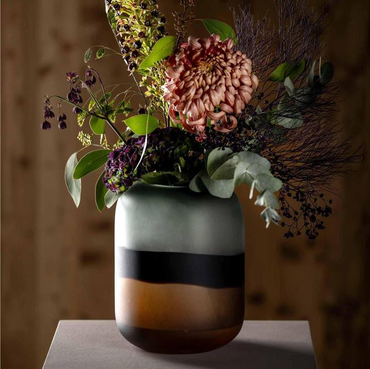 Actual product image Leonardo Vase Sabbia 26 cm, Braun/Transparent (1 x)