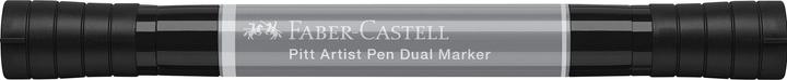 Image du produit Faber-Castell Stylo à encre de Chine Pitt Artist Pen Dual Gris clair (Noir, Or, 1 x)