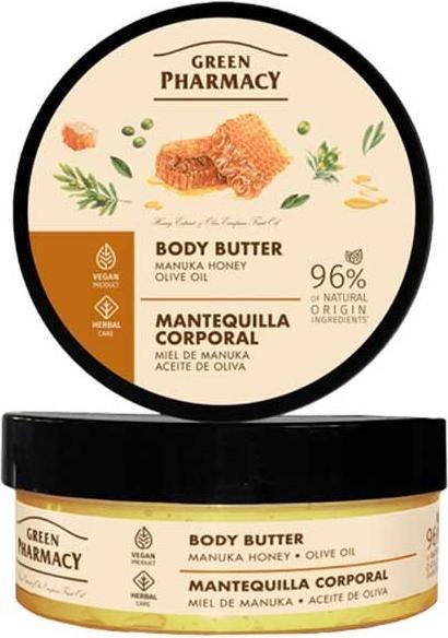 Image du produit Macrovita Green Pharmacy Körperbutter mit Manukahonig und Olivenöl 200 ml (Beurre corporel, 200 ml)