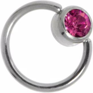 Bijouteria Dünne Piercings (Kristall, Chirurgenstahl 316L)