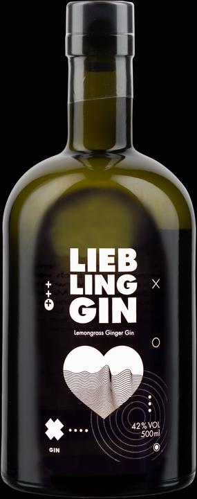 Actual product image LieblingGin Lemongrass Ginger Gin