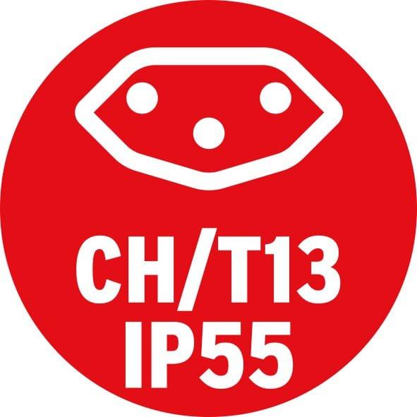 Produktbild Brennenstuhl Schutzkontakt-Kupplung T13 230V/10A, IP55 *CH* (Typ 13)