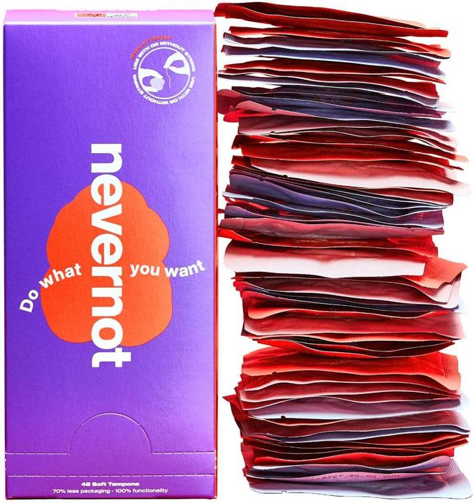 NeverNot Soft-Tampons (48 x, Normal)