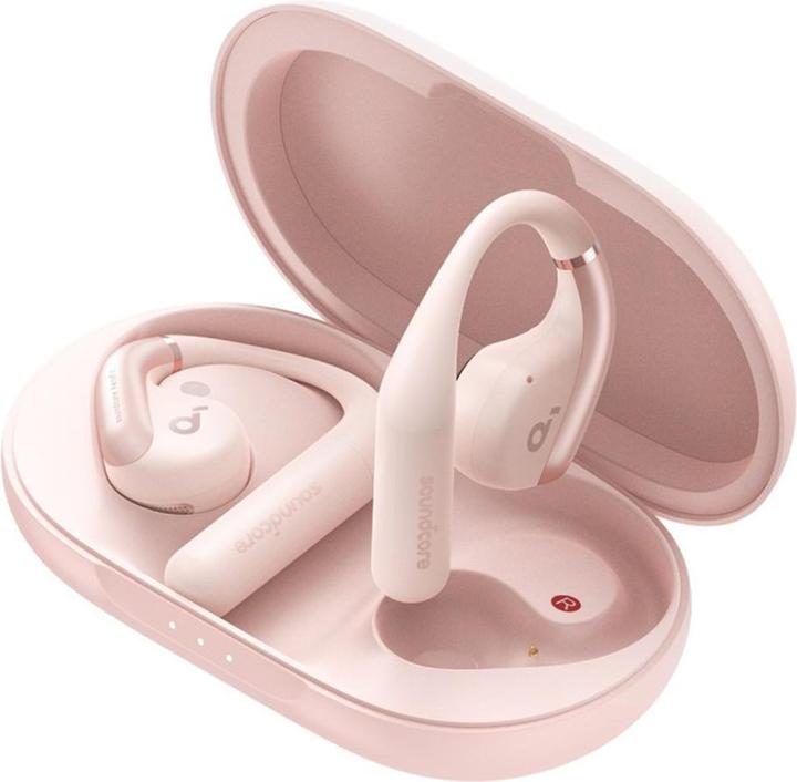 Actual product image soundcore On-Ear Headphones AeroFit Pink (ANC, 42 h, Wireless)
