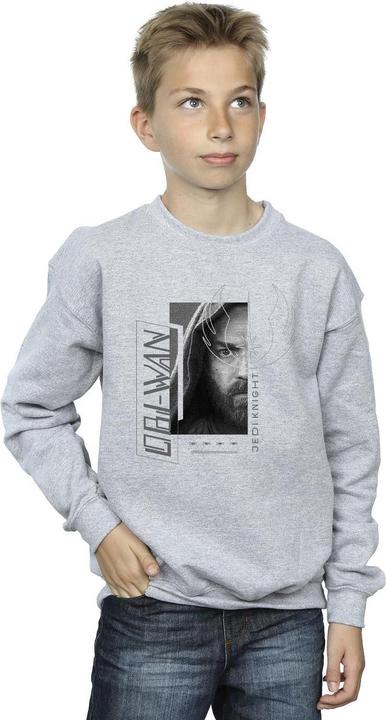 Produktbild Star Wars ObiWan Kenobi Jedi SciFi Collage Sweatshirt Jungen (128)