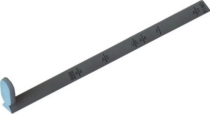 Actual product image Leitz stop rail