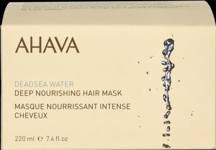 Image du produit Ahava Masque capillaire nourrissant en profondeur Deadsea Water (220 ml)