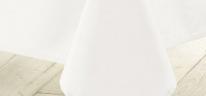 Image du produit Douceur D'intérieur nappe rectangle, blanc, 140 x 200 cm, polyester un