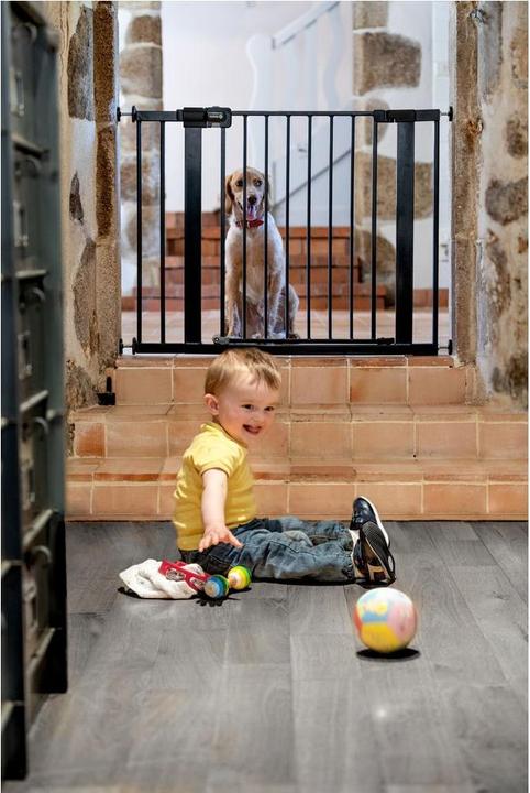 Immagine prodotto Safety 1st - SF1 Easy Close - Metal Wood Effect - 73-80cm, extendable to 136cm (73 cm)