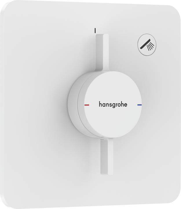 Produktbild hansgrohe DuoTurn Q Mischer, Unterputz, 1 Verbraucher, Soft Edge Rosette, 75614