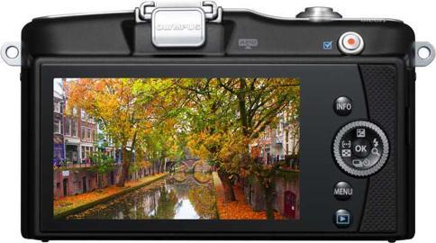 Actual product image Olympus Pen E-PM1 Mini, 12MP, 14-42mm Kit, Silver