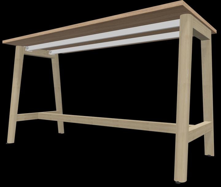 Actual product image Narbutas Nova Wood high table (160 x 70 x 90 cm)