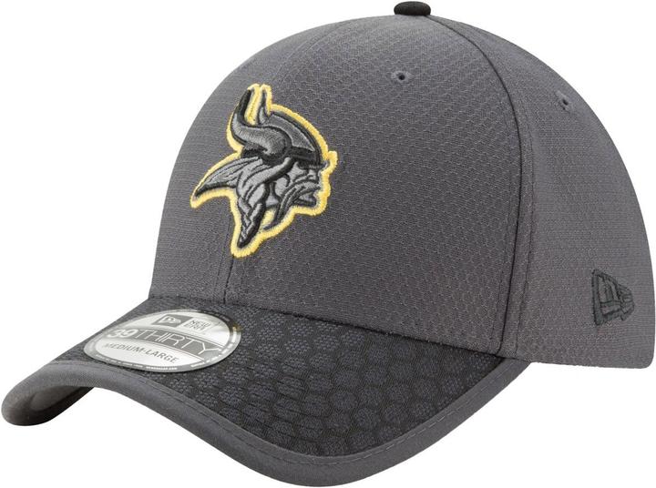 Produktbild New Era 39Thirty Cap - NFL 2017 SIDELINE Minnesota Vikings (M, L)