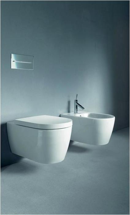 Image du produit Duravit WC suspendu ME by Starck RIMLESS profond, 370x570mm HygieneGlaze blanc