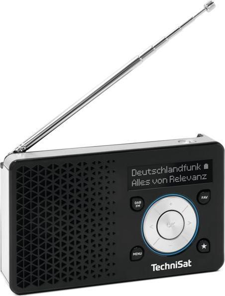 Produktbild TechniSat DigitRadio 1 ASA schwarz/silber (UKW, DAB+)