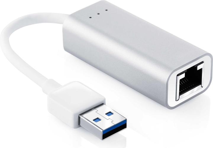 Produktbild CSL USB 3.2 Gen1 Gigabit Ethernet Netzwerkadapter RJ45 extern - 10 100 1000 Mbps Ethernet USB 3.0 (USB 3.0)
