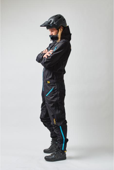 Produktbild dirtlej Dirtsuit Prime Edition, schwarz/blau, S (S)