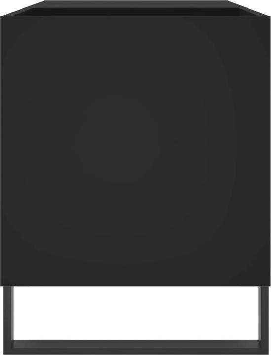 Actual product image VidaXL Plattenschrank Schwarz 85x38x48 cm Holzwerkstoff, Farbe