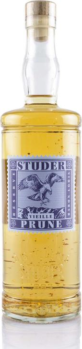 Studer 1883 Vieille Prune Studer mit echtem Goldflitter, 22 Karat Réserve Baron Louis (1 x 70 cl)
