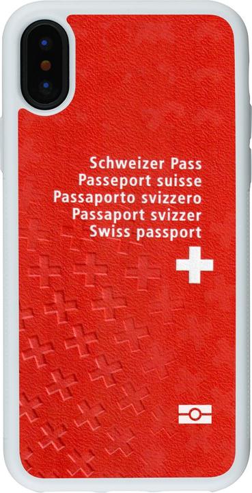 Image du produit PhoneLook Coque Silicone rigide blanc Swiss Passport (Apple iPhone XS, Apple iPhone X)