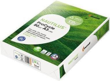 Immagine prodotto Nautilus Carta riciclata ProCycle CO2 neutra DIN A4 80 gsm 500 fogli (80 g/m², 500 x, A4)
